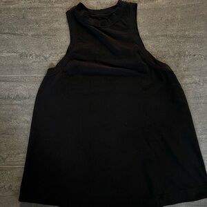 Black Sleeveless Women's Top